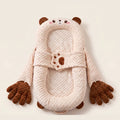 The Nooki Nest — Plush Lounger with Gentle Patting Hands